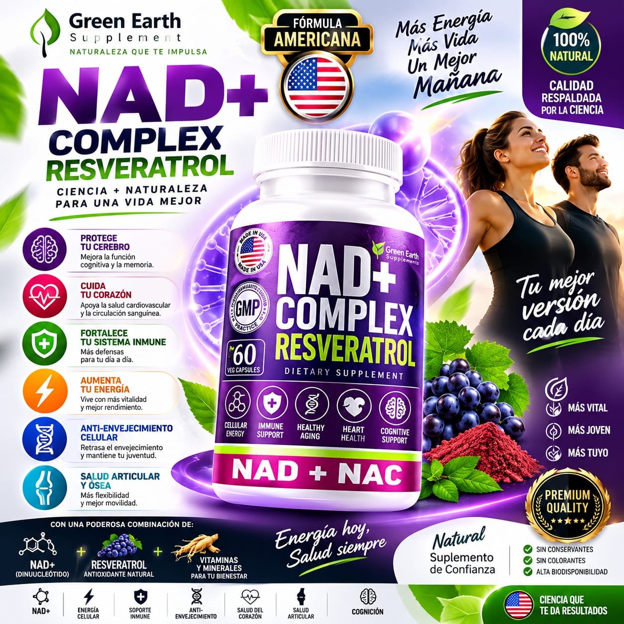 NAD Complex Resveratrol