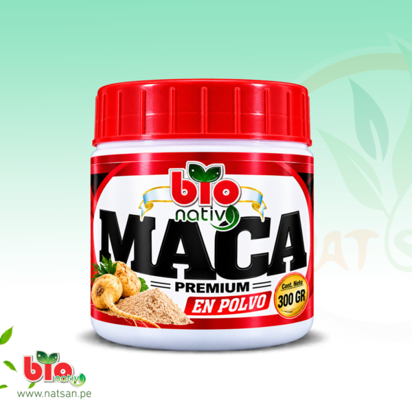 Maca Premium en Polvo 300 gr - Bio Nativa